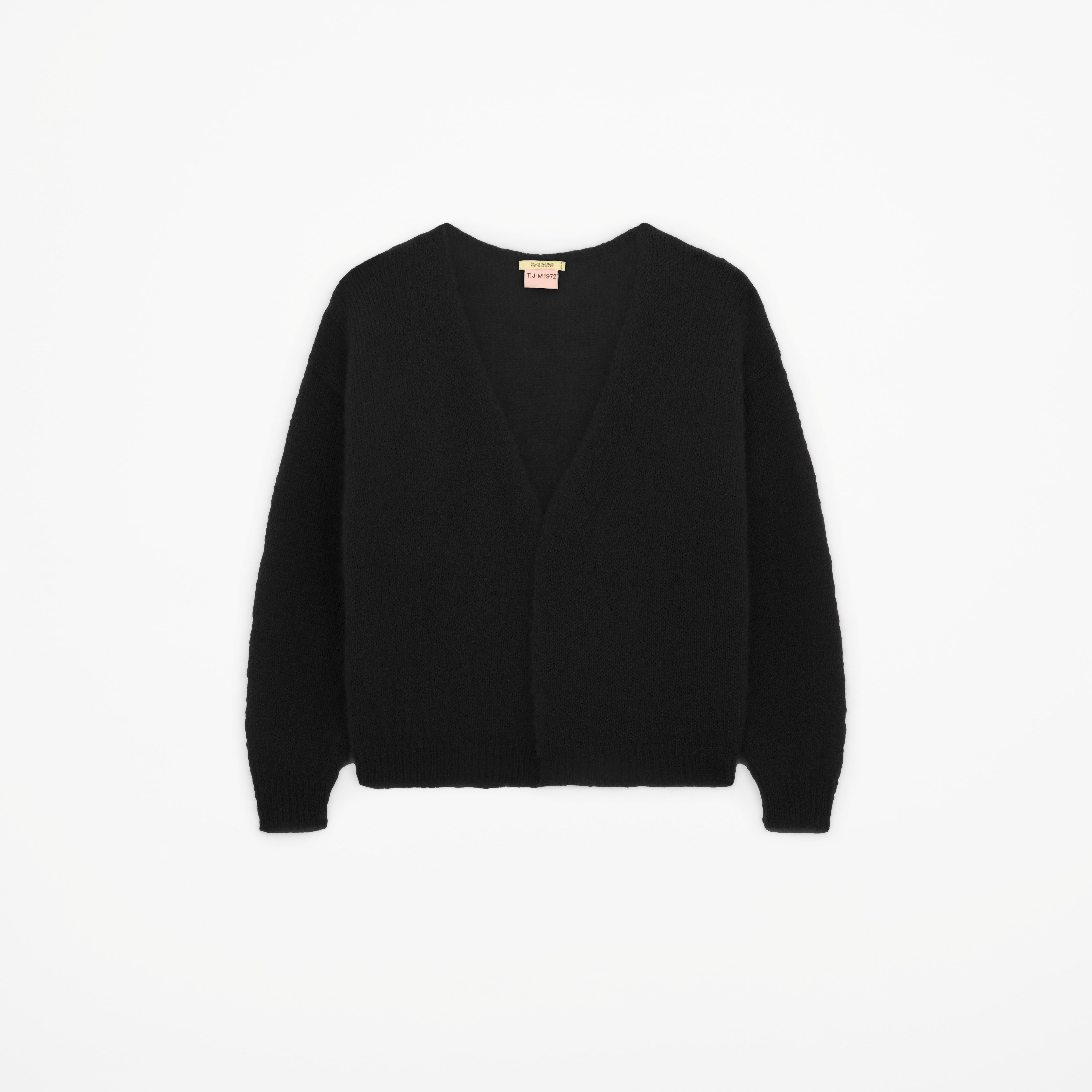 Produit Gilet Anouch confectionné par la marque Parisienne Tricots Jean Marc 1972.