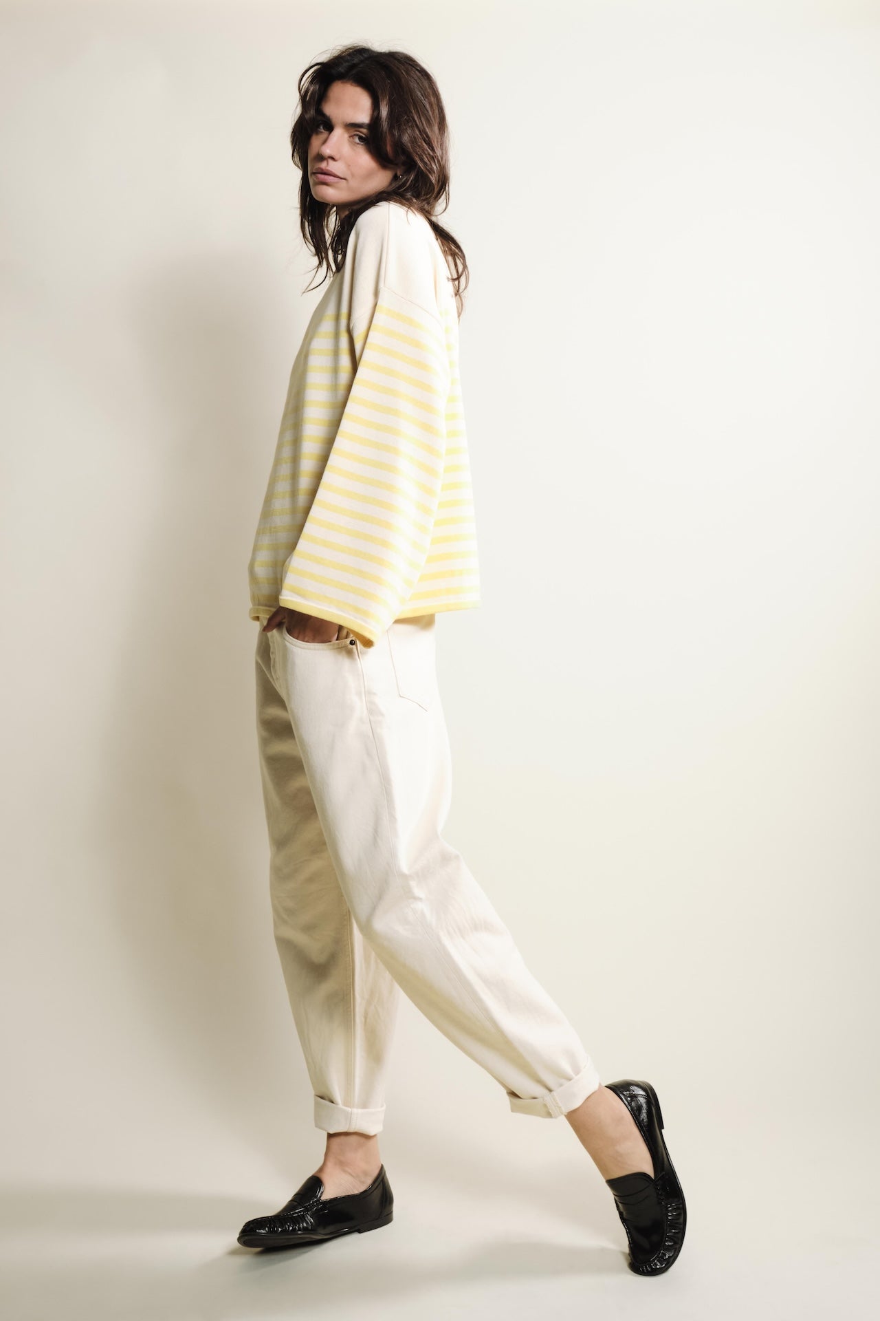 Produit Maille Loucine couleur tricoté par la marque Parisienne Tricots Jean Marc 1972.