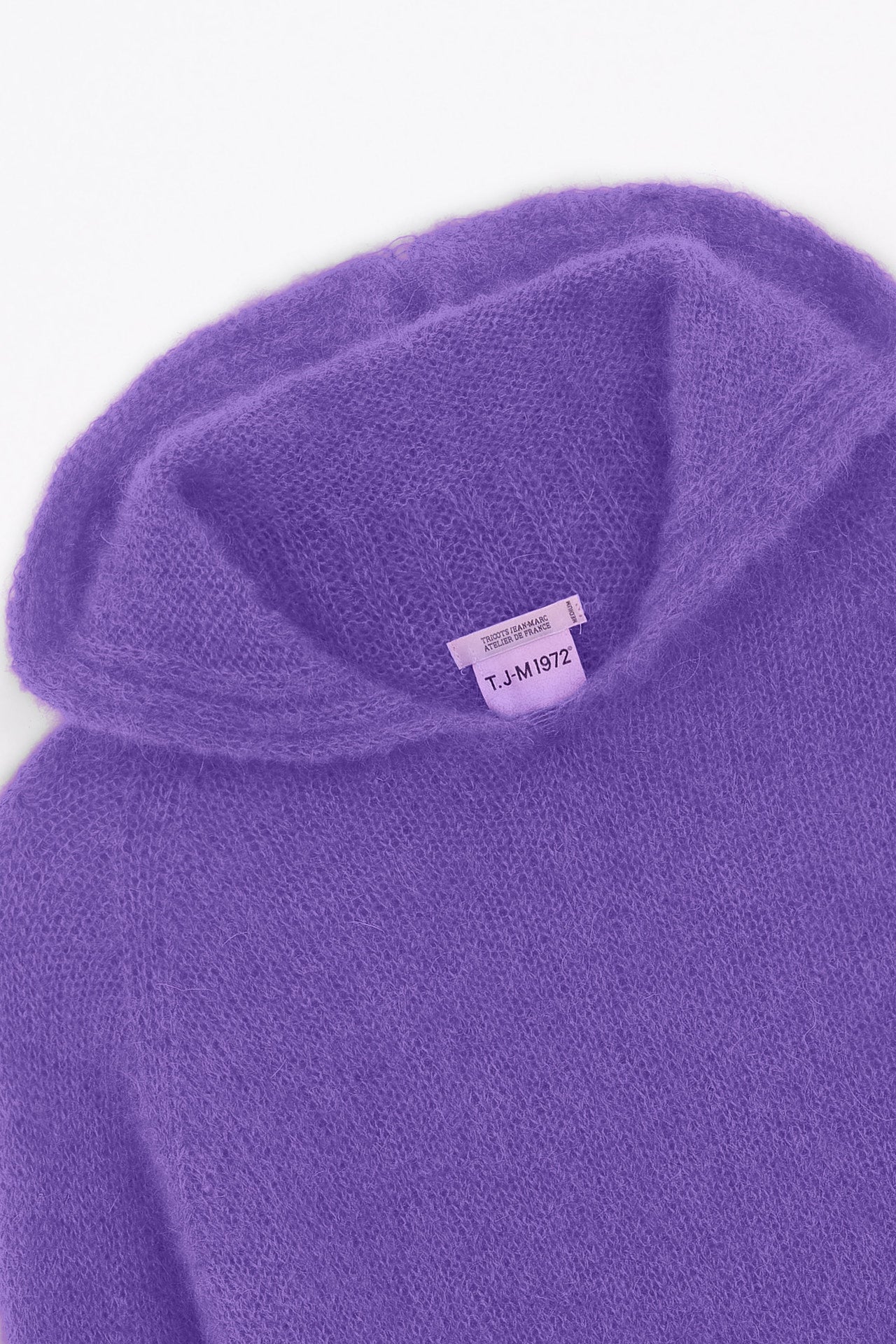 Pull Anouch capuche violet