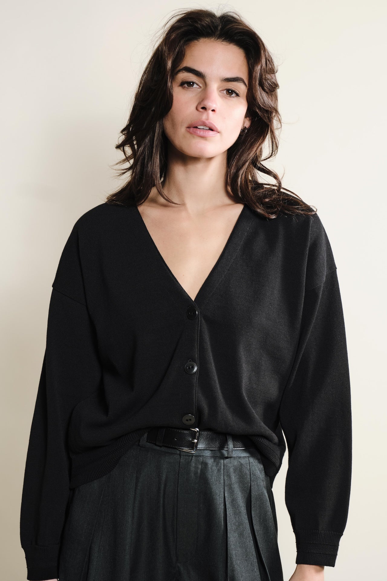 Produit Cardigan Loucine confectionné par la marque Parisienne Tricots Jean Marc 1972.