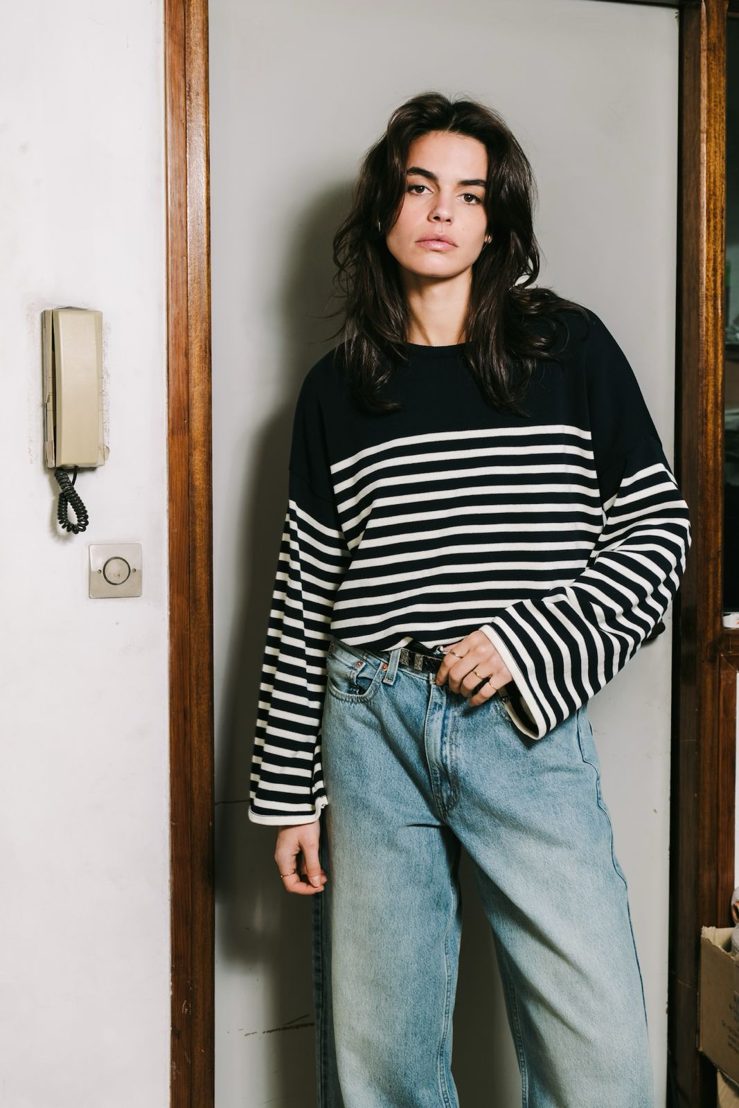 Produit maille tricoté par la marque Parisienne Tricots Jean Marc 1972.